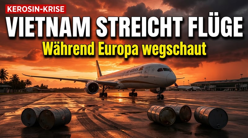 Kerosin-Krise in Asien: Vietnam streicht Dutzende Flüge – und Europa schaut tatenlos zu