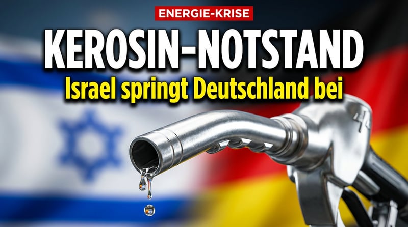 Kerosin-Krise: Wenn Deutschland am Tropf Israels hängt