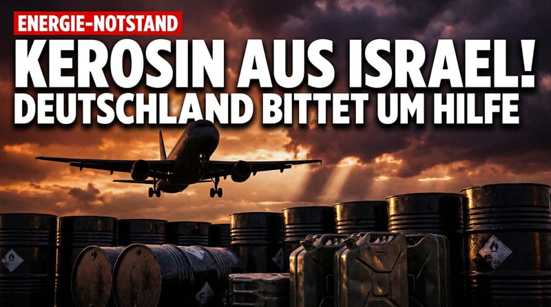 Kerosin-Notlieferung aus Israel: Wie Berlin die deutsche Bevölkerung über die wahre Lage im Unklaren ließ