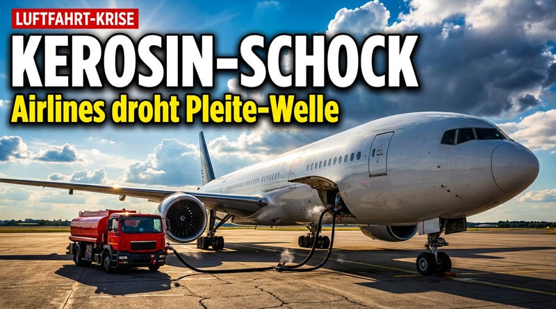 Kerosin-Schock erschüttert Europas Luftfahrt: Ryanair-Chef prophezeit Pleitewelle im Herbst
