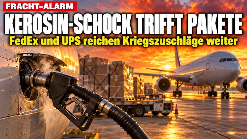 Kerosin-Schock: Warum FedEx und UPS die Kriegszeche weiterreichen