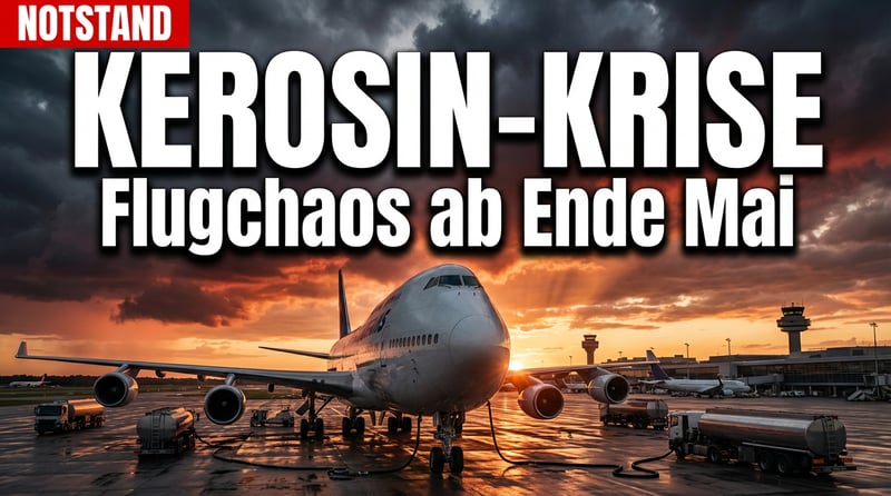 Kerosinmangel durch Iran-Krieg: Europa droht massives Flugchaos ab Ende Mai