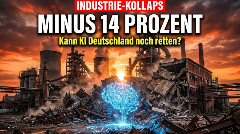 KI als letzter Rettungsanker? Deutschlands Industrie blickt in den Abgrund