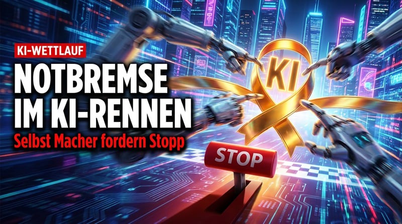 KI-Goldrausch außer Kontrolle: Wenn selbst die Macher die Notbremse fordern