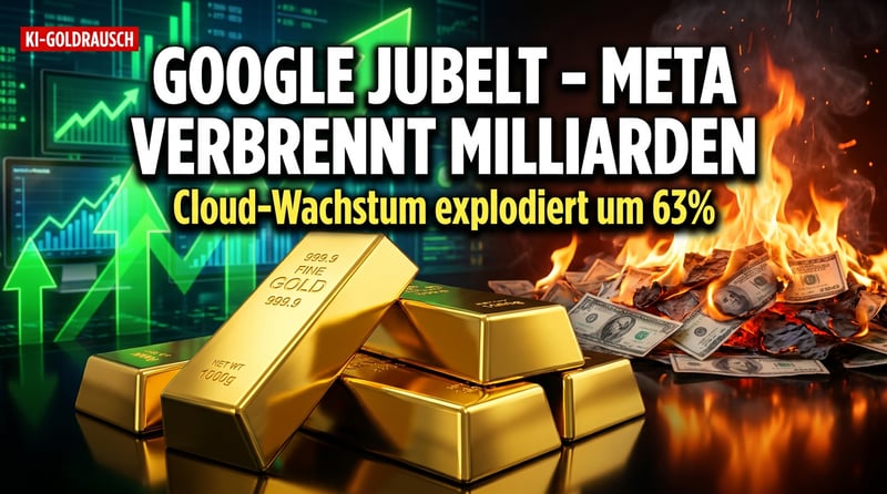 KI-Goldrausch im Silicon Valley: Während Google jubelt, verbrennt Meta Milliarden