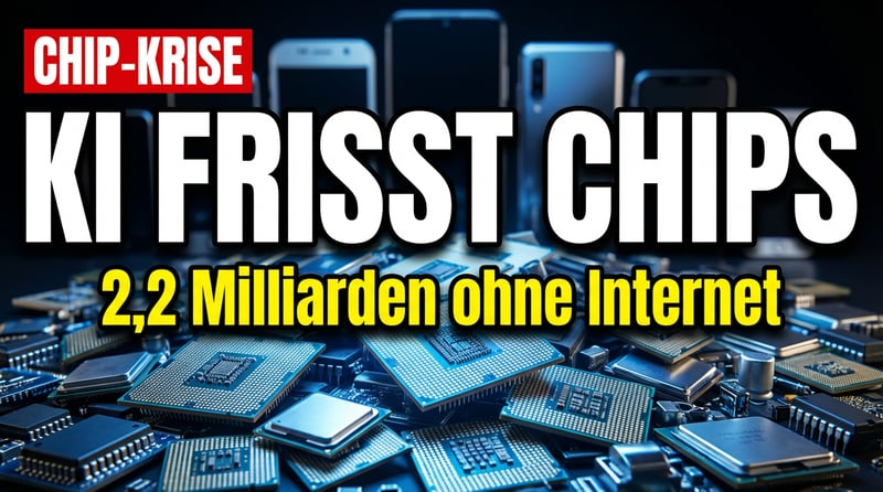 KI-Hunger nach Chips: Wie der Technologie-Hype Milliarden Menschen vom Internet abschneidet