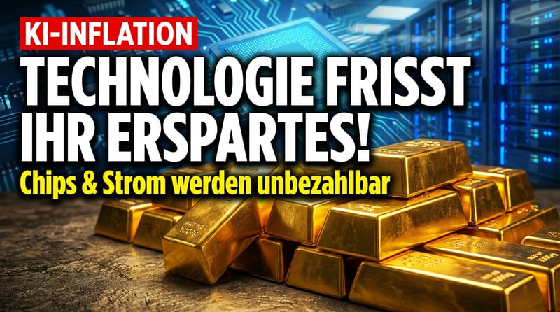 KI-Inflation: Wenn der Technologie-Hype Ihr Erspartes auffrisst
