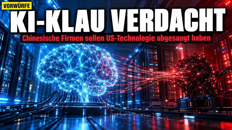 KI-Klau im großen Stil? Schwere Vorwürfe gegen Chinas Tech-Giganten
