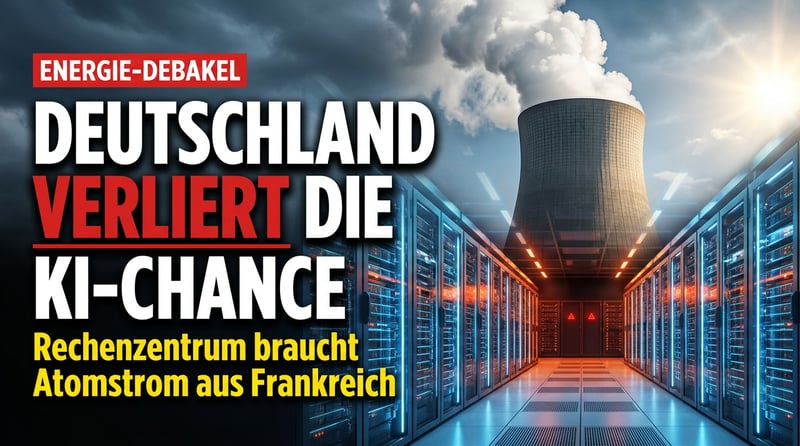 KI-Kolonie Deutschland: Wie Berlin ein Milliardenprojekt an der eigenen Energiepolitik scheitern lässt