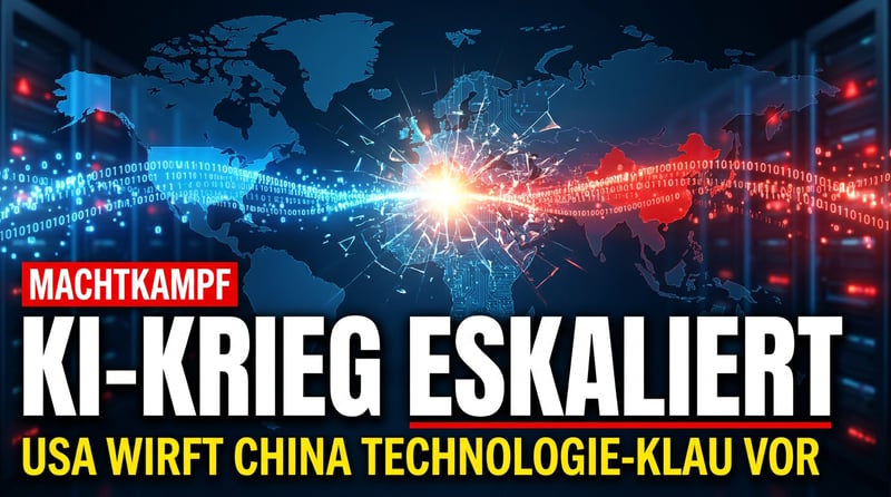 KI-Krieg der Supermächte: Washington beschuldigt China des dreisten Technologie-Diebstahls