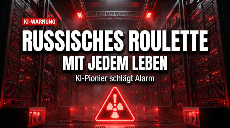 KI-Pionier schlägt Alarm: „Russisches Roulette mit jedem Leben auf der Erde“