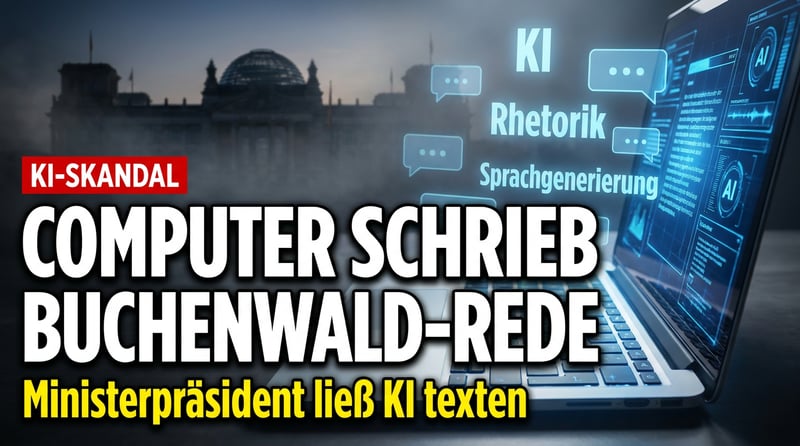 KI-Politik in Reinkultur: Wie Thüringens Ministerpräsident Voigt seine würdevollsten Reden dem Computer überließ