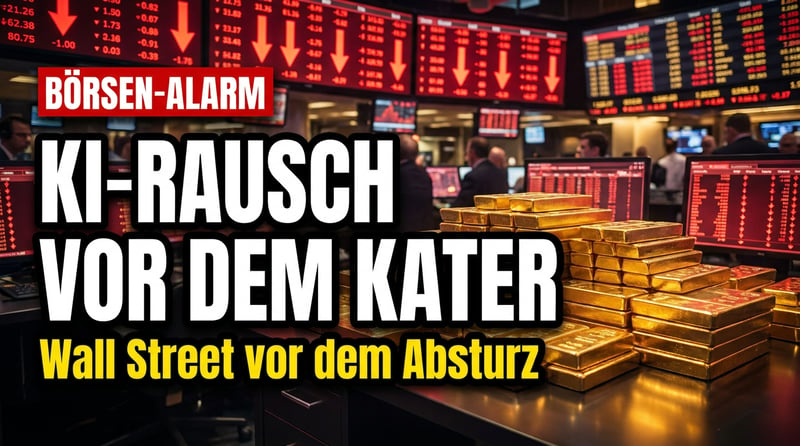 KI-Rausch vor dem Kater: Wall Street steuert auf den Realitätsschock zu