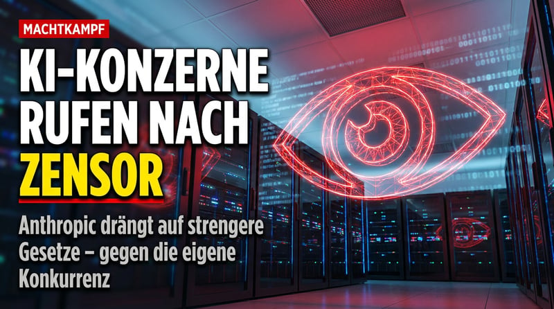 KI-Regulierung: Wenn ausgerechnet die Hersteller nach dem Zensor rufen