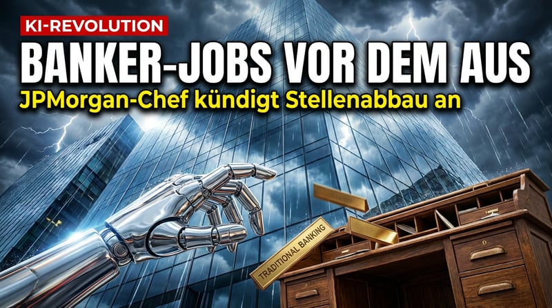 KI-Revolution bei JPMorgan: Dimon kündigt das langsame Ende klassischer Bankerjobs an