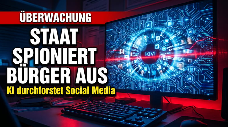 KI-Schnüffelmaschine „KIVI“: Wie der Staat das Internet nach Andersdenkenden durchkämmt