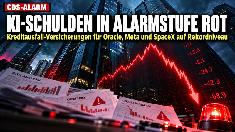 KI-Schuldenrausch: Der Anleihemarkt schlägt Alarm bei Oracle und Meta!
