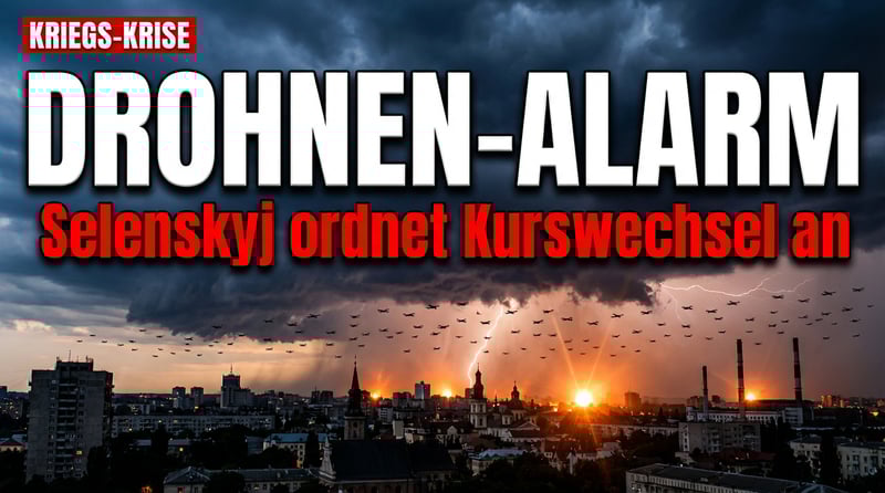 Kiews verzweifelter Kampf gegen Putins Drohnenschwärme: Selenskyj ordnet radikalen Kurswechsel an