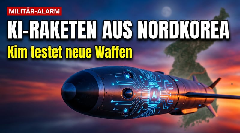 Kim Jong-uns nächster Schritt: Nordkorea testet erstmals KI-gelenkte Marschflugkörper