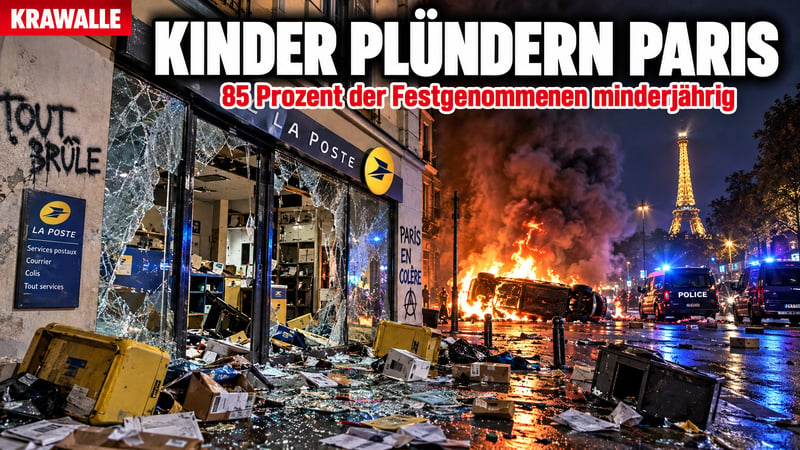 Kinder plündern Paris: Wenn Zehnjährige die Post ausräumen!