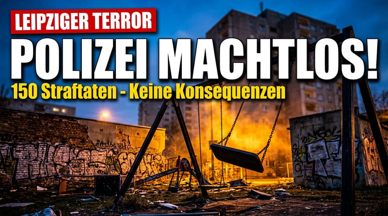Kinderbande terrorisiert Leipzig: 150 Straftaten und die Polizei steht machtlos daneben