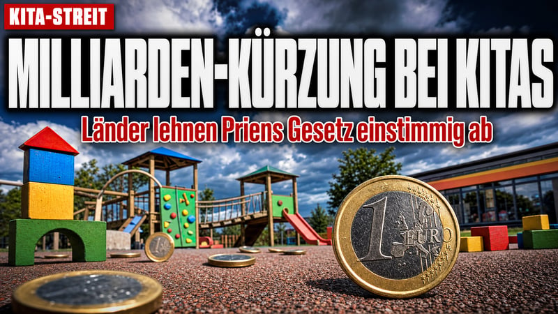 Kita-Streit eskaliert: Bund verspricht Standards – und kürzt die Milliarden