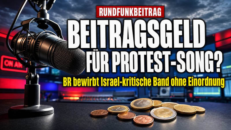 „Klare Kante“ vom BR: Beitragsgeld für einen Song gegen Israel?