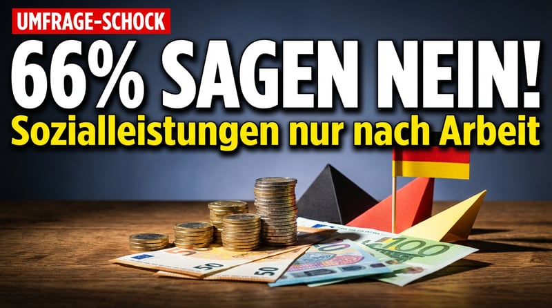 Klare Mehrheit fordert Schluss mit Sozialleistungen ohne Gegenleistung – ARD-Umfrage offenbart Volkes Wille
