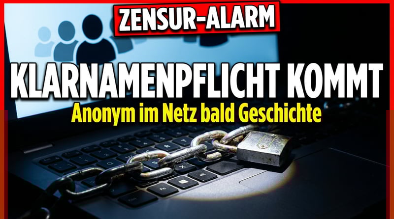 Klarnamenpflicht im Netz: Der Frontalangriff auf die Meinungsfreiheit