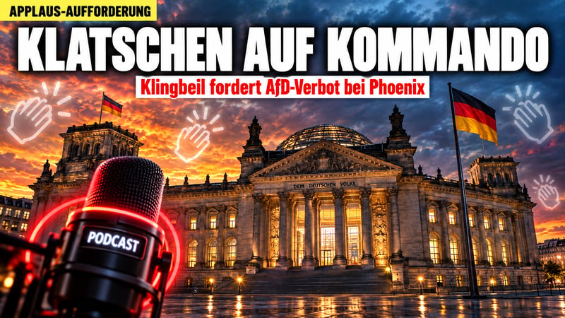 Klatschen auf Ansage: Klingbeil fordert AfD-Verbot, Phoenix jubelt mit?