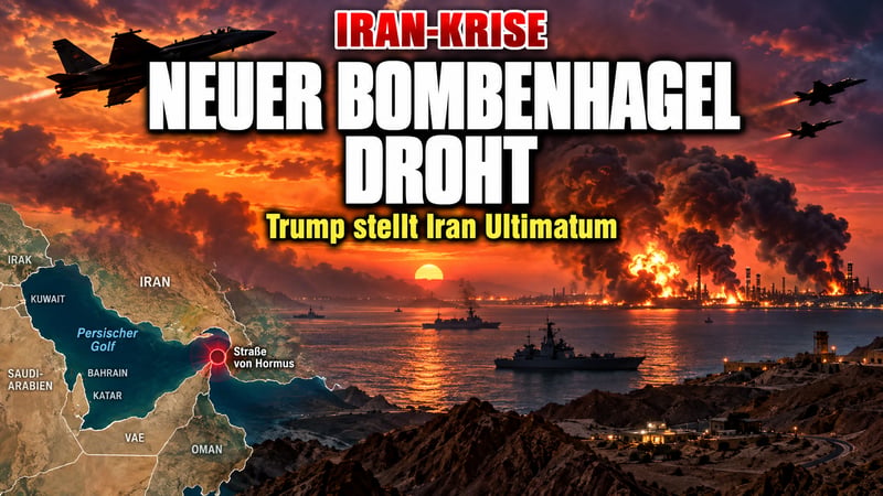 „Kleine Epic Fury“: Trump droht dem Iran mit neuem Bombenhagel!