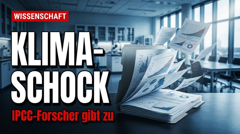 Klima-Horrorszenario entlarvt: IPCC-Forscher gibt zu – RCP 8.5 war nie mehr als ein "Narrativ"