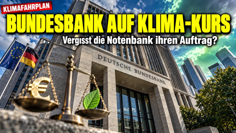 Klima-Kurs in Frankfurt: Vergisst die Bundesbank ihren Auftrag?