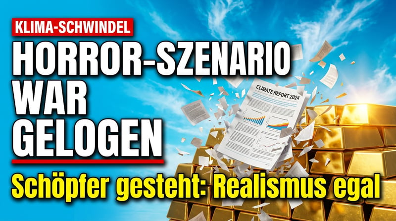 Klima-Schwindel der Sonderklasse: Schöpfer des Horrorszenarios RCP8.5 gesteht – Realismus war nie das Ziel