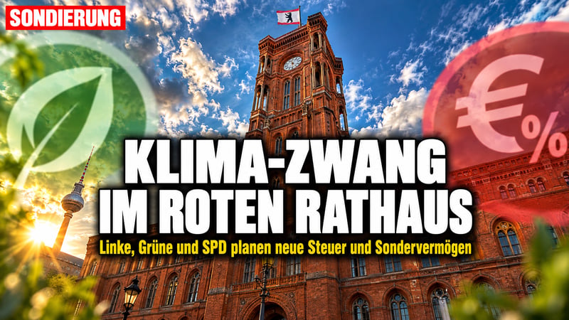 Klima-Zwang aus dem Roten Rathaus: Berlins Linksbündnis zieht die Zügel an