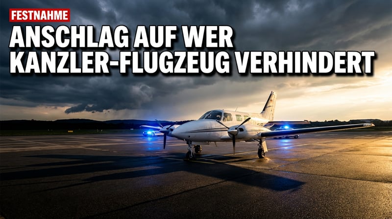Klimaextremisten wollten Kanzler-Flugzeug attackieren – Polizei schlägt rechtzeitig zu