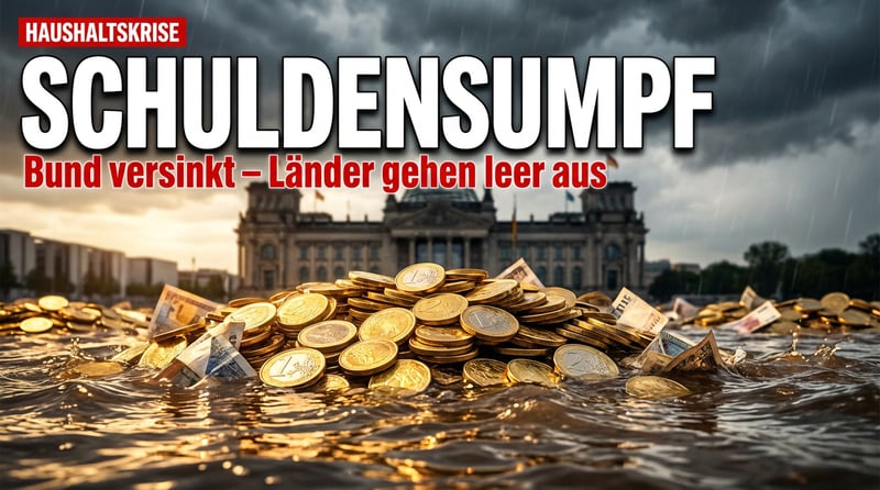 Klingbeil verweigert den Ländern frisches Geld – während der Bund selbst im Schuldensumpf versinkt