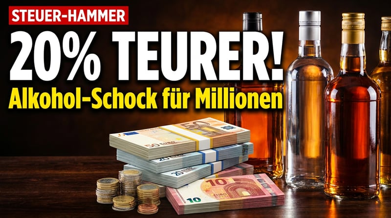 Klingbeils Griff ins Glas: 20 Prozent mehr Alkoholsteuer – wer zahlt die Zeche der Schuldenpolitik?