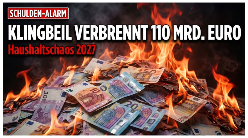 Klingbeils Schuldenrausch: Wie die GroKo den Bundeshaushalt 2027 sprengt