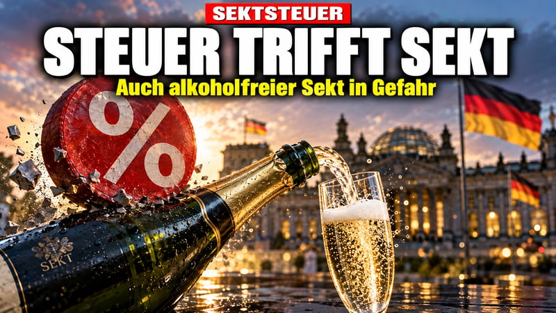 Klingbeils Sekt-Steuer: Jetzt wackelt sogar der alkoholfreie Sekt!