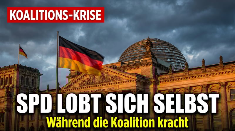 Klingbeils Selbstbeweihräucherung: Während die Koalition kracht, lobt sich die SPD selbst