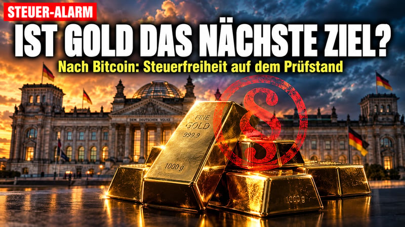 Klingbeils Steuer-Griff: Ist nach Bitcoin bald Ihr Gold dran?