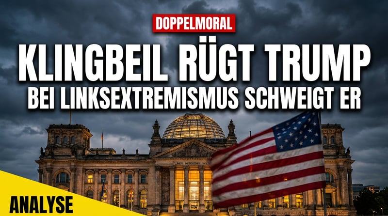 Klingbeils Völkerrechts-Belehrung: Wenn der Vizekanzler Trump rügt, aber bei Linksextremismus schweigt