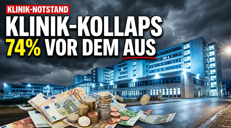 Klinik-Kollaps mit Ansage: 74 Prozent der Krankenhäuser stehen vor dem finanziellen Abgrund
