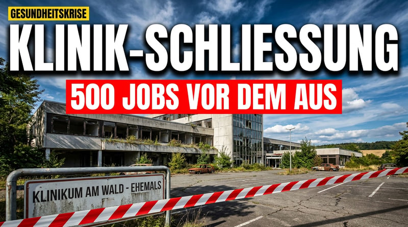 Kliniksterben außer Kontrolle: 500 Jobs in Löwenstein vor dem Aus – Merz-Regierung schaut zu