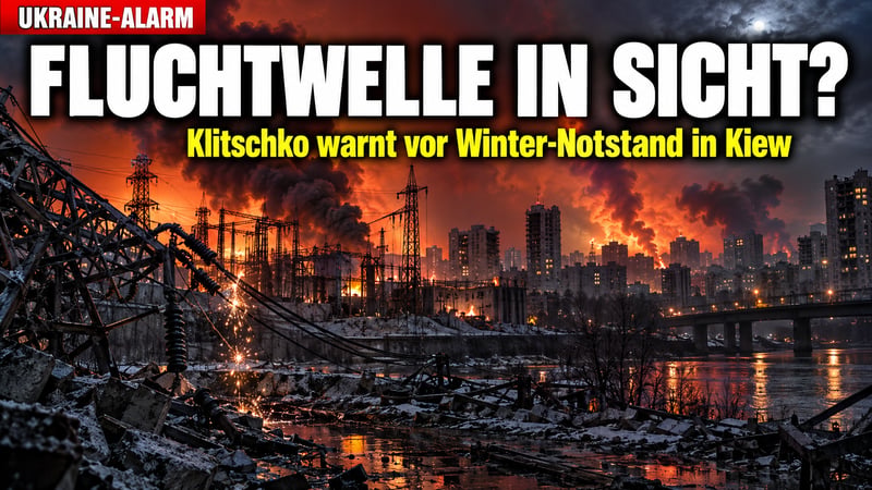 Klitschko schlägt Alarm: Rollt die nächste Fluchtwelle nach Deutschland?