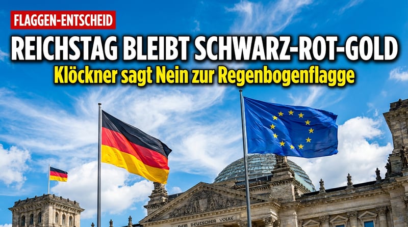 Klöckners klare Kante: Reichstag bleibt zum CSD ohne Regenbogenflagge