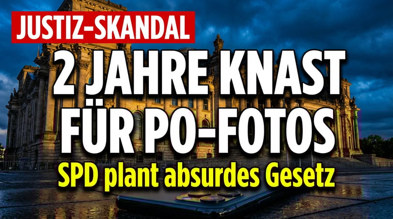 Knast für Po-Fotos: SPD-Ministerin will das Strafrecht ins Absurde treiben