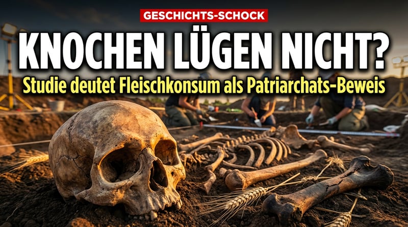 Knochen als Kronzeugen des Patriarchats? Wie eine Studie aus Isotopenwerten ein Machtgefälle zaubert