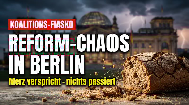 Koalition der Enttäuschungen: Merz' Reformversprechen zerbröseln wie trockenes Brot